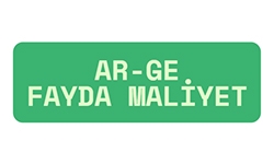 Ar-Ge Fayda Maliyet Analizi Ar-Ge Projesi